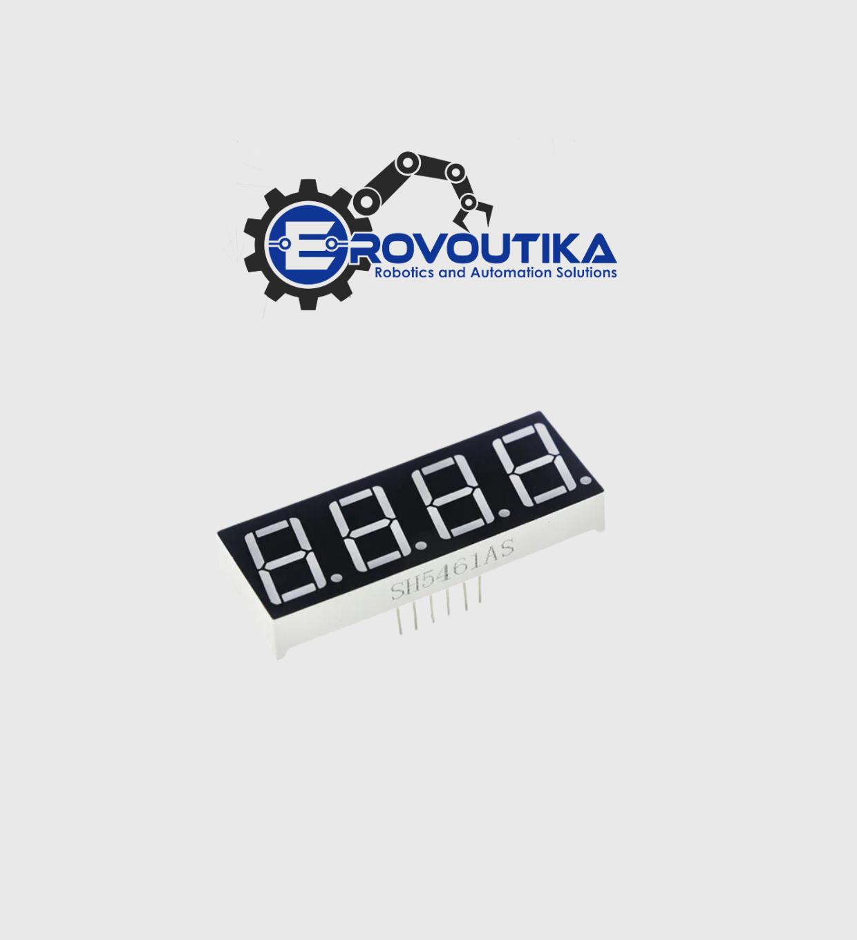 4 Digit 7 Segment Display | Shop |Erovoutika