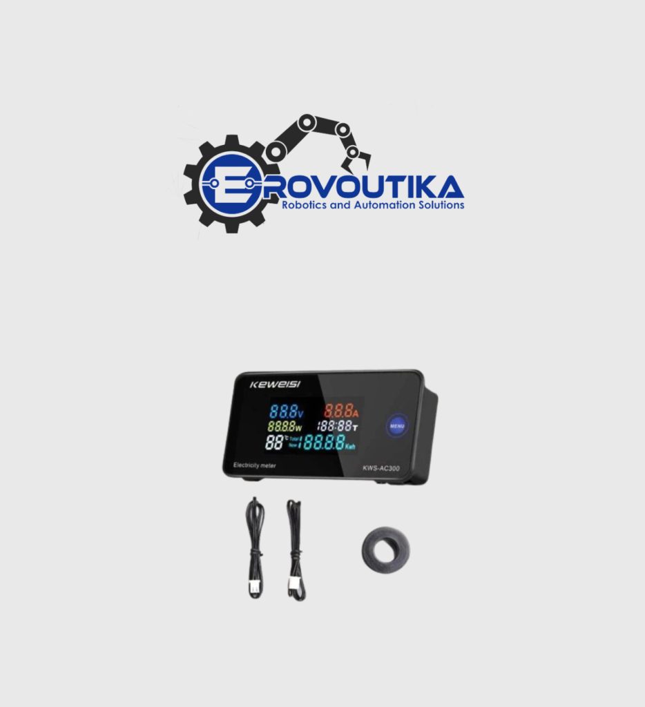 Keweisi KWS AC300 100A Digital Fuel Gauge 6-in-1 Digital Power Meter ...