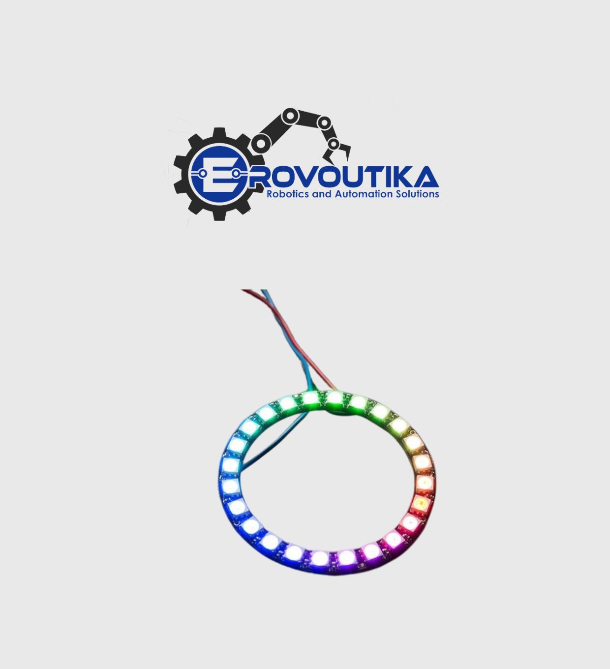 NeoPixel Ring - 24 X 5050 RGB LED With Integrated Drivers | Shop ...