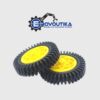 Rubber Wheel Compatible with Servo & DC Motor Pair 80 x 30 mm