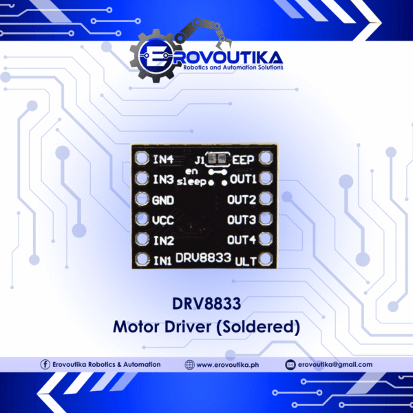 DRV8833 - Motor Driver (Soldered)